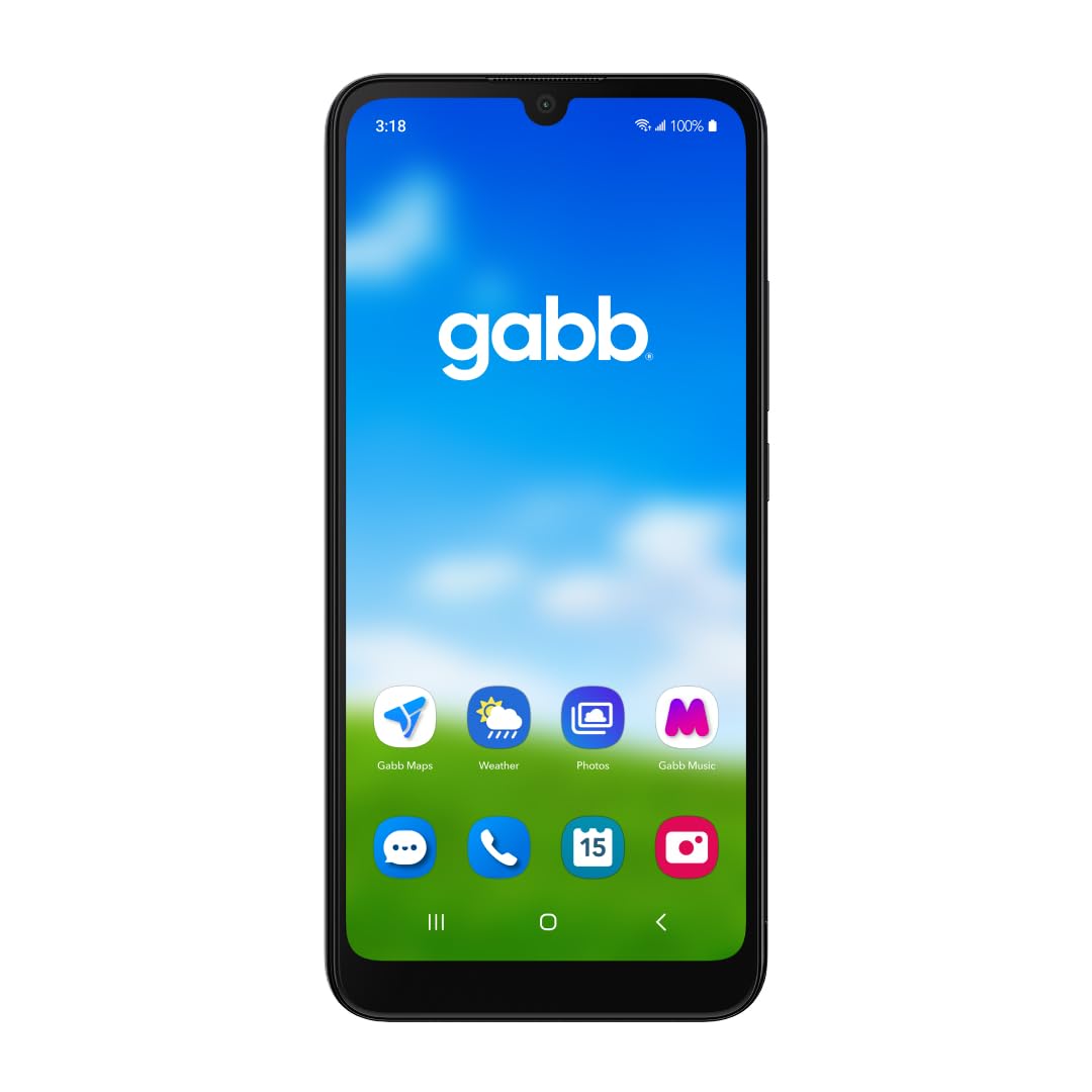 Gabb Phone 4 - Kids Phone, GPS Tracker, No Internet, Black | Phone for kids ages 8-12, pa…