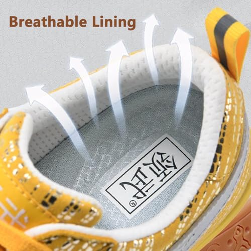 2025 New Kung Fu Tai Chi Shoes, Chinese Traditional Martial Arts Sport Sneakers for Women Men, Leather Taekwondo Boxing Training WUS Shu Wing Chun Walking Shoes for Outdoor2