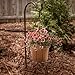 Sorbus® Shepherd's Hooks - Set of 4 Extendable Garden Planter Stakes for Bird Feeders, Outdoor Décor, Plants, Lights, Lanterns, Flower Baskets, and More! Heavy Duty - Up to 6.5 Lbs. (4 Pack)