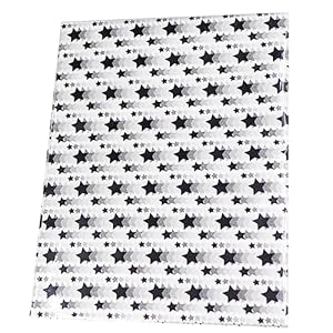 BESTYASH 50 Blatt Stern Packpapier Geschenkpapier