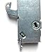 Essential Values Sliding Door Mortise Lock, 45° Keyway, 3-11/16 in. Spacing, Steel Replacement Latch Lock for Patio Doors