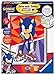 Produktbild Ravensburger CreArt 23636 - Sonic: New Yoke City - Malen nach Zahlen Sonic Prime für Kinder ab 7 Jahre, Malset mit Rahmen, Pinsel und Acrylfarben, Geschenk für Jungen und Mädchen