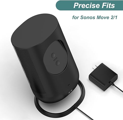 Miniatura 3 de Kissmart Cargador para Sonos Move 21, adaptador de estación base de carga de repuesto para Sonos Move Gen 2 1 altavoz