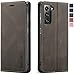 Samsung Galaxy S21+ Plus 5G Case,Samsung Galaxy S21+ Plus 5G Wallet Case with Card Holder RFID Blocking Kickstand Magnetic,Leather Flip Case for Galaxy S21+ 5G 6.7 Inch[Not for S21/Ultra] (Coffee)