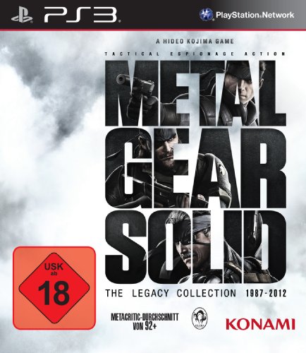 Metal Gear Solid - The Legacy Collection 1987 - 2012 - PlayStation 3 - [Edizione: Germania]