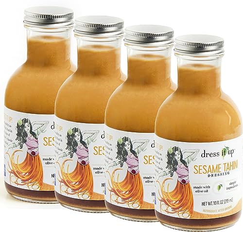 Dress It Up Salad Dressing, Sesame Tahini, 4-10 oz Bottles