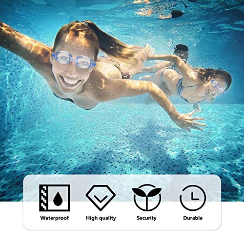 BESPORTBLE Óculos de Natação Óculos de Natação Anti Nevoeiro para Mulheres Adultas Dos Homens Jovens