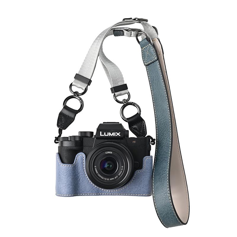 Funda de cuero PU para cámara Panasonic Lumix G100K miniatura 2