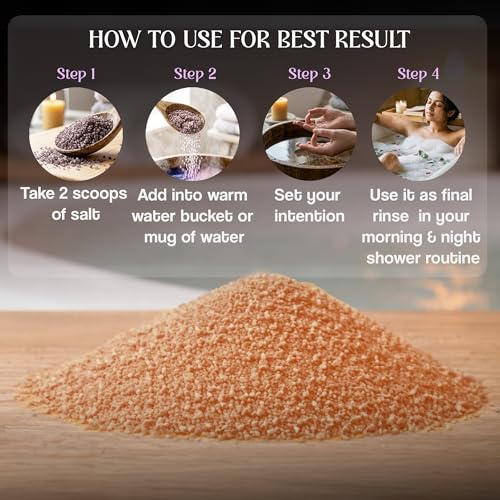 Image of Pure & Natural Road Opener Spiritual Bath Salt | 200g Each (Pack of 2) | Clear Obstacles, Open New Paths & Attract Opportunities | Energy Cleansing & Manifestation Ritual Salt