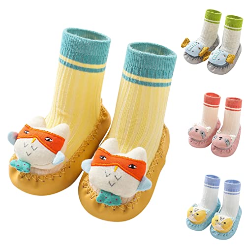 Baby Cute Cartoon Socks Shoes Toddler Boys and Girls Socks Shoes Non Slip Warm Comfortable Shoes Baby Sock Shoes3
