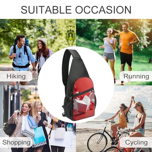 Mochila deportiva tipo Sling para senderismo y uso casual miniatura 6