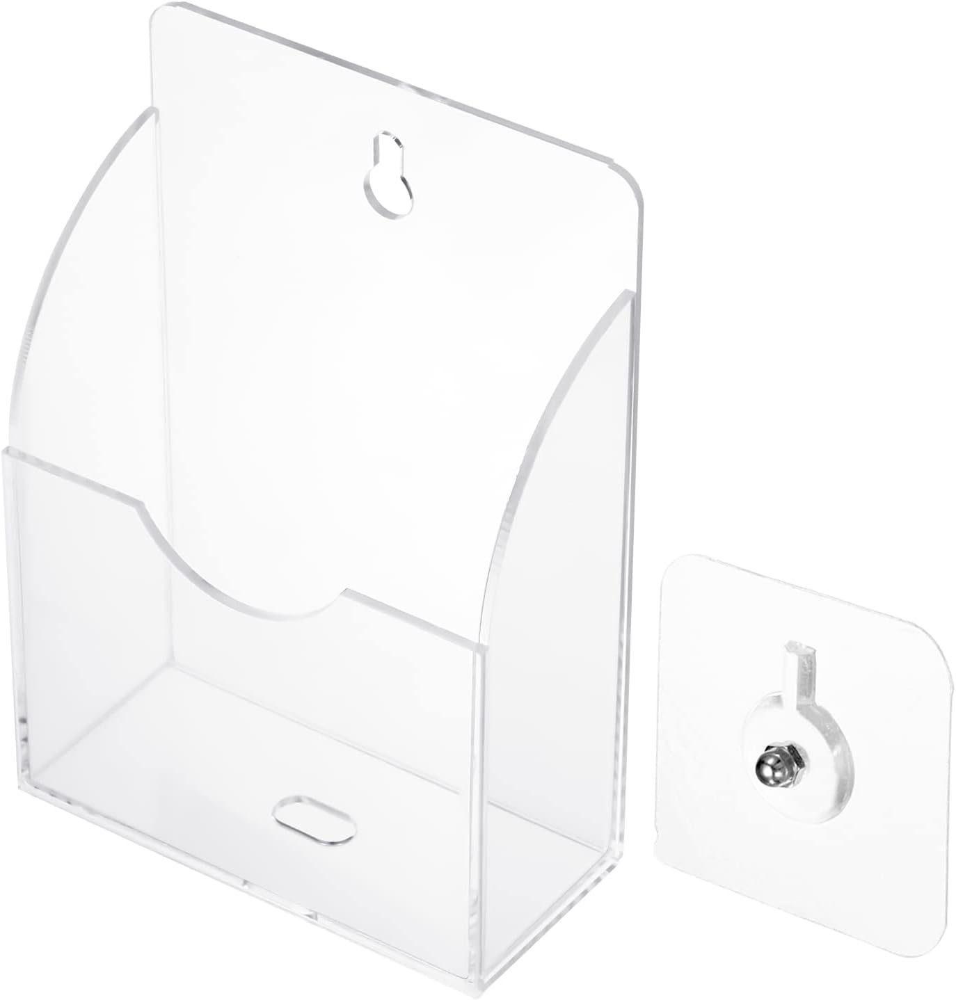 PATIKIL Remote Control Holder, 9.5 x 4.4 x 13.5cm Acrylic 1