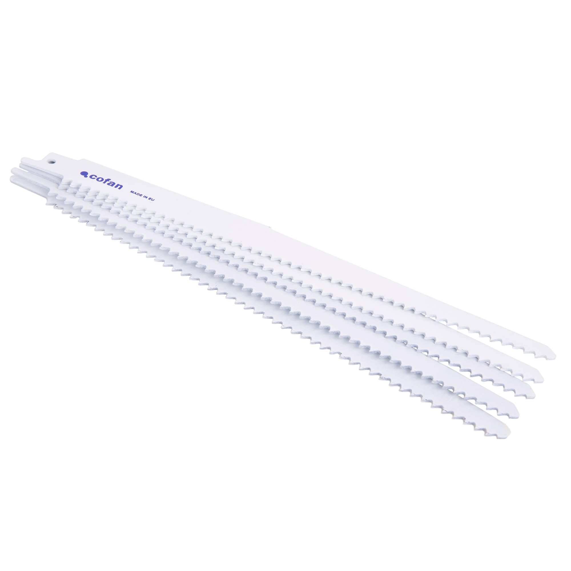 Cofan Hoja de sierra de sable para demolición 280 x 20 mm, Hojas universales cortes materiales de construcción, Dentado triscado