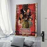 Zoom IMG-2 movie django unchained canvas print