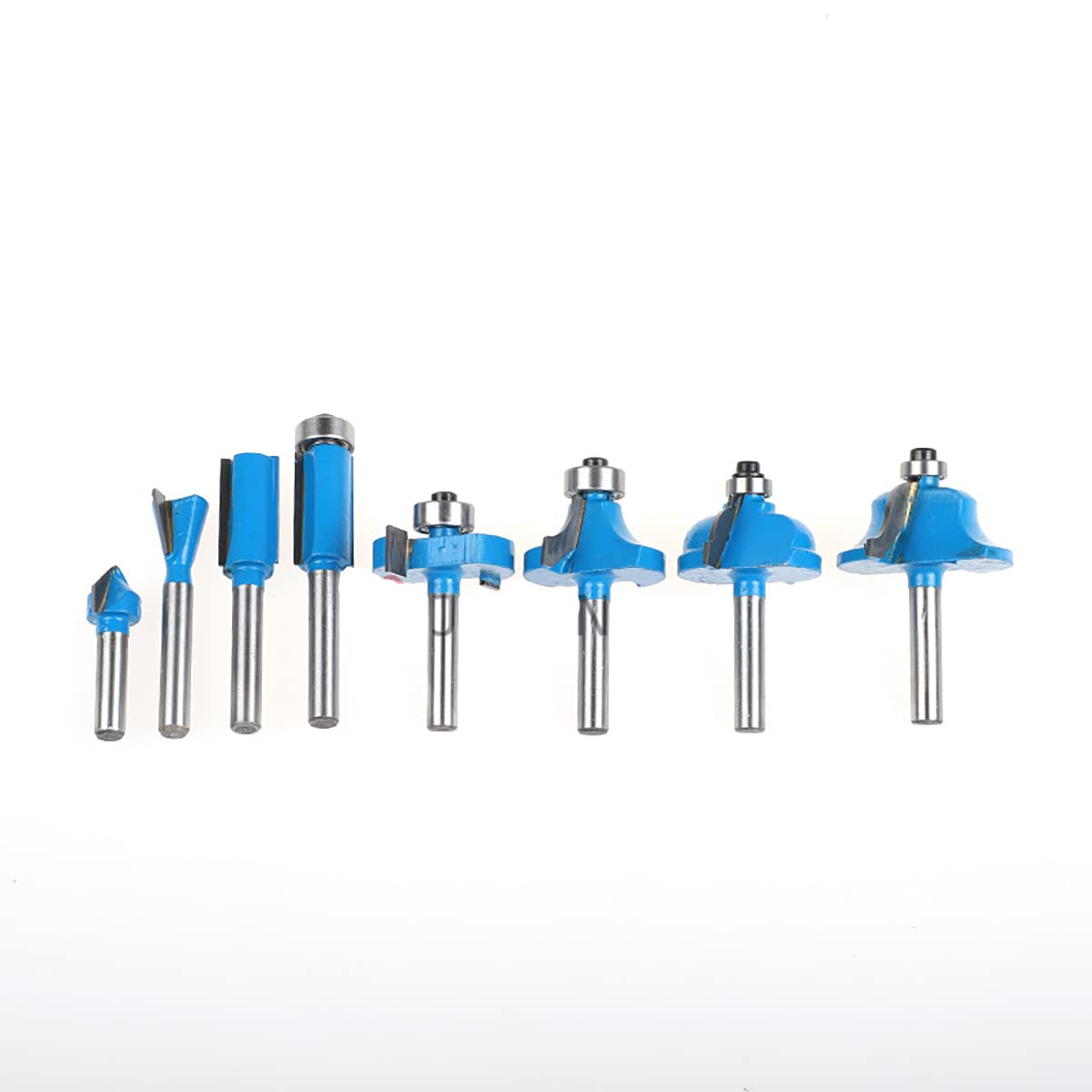 Tooloflife, set da 35 pezzi di punte per fresa con punta in carburo, kit di frese per la lavorazione del legno, frese per fresatura, utensili per trapano per fresa elettrica e trimmer