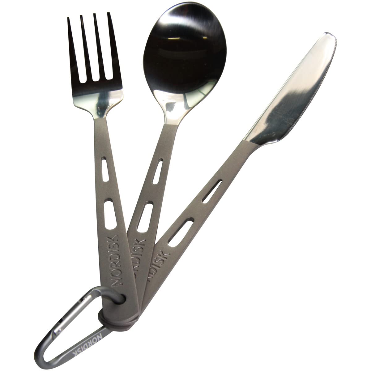 Relags Besteck Nordisk Titanbesteck - 3er Set, Silber, One Size, 150906