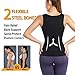 GAODI Women Waist Trainer Vest Slim Corset Neoprene Sauna Tank Top Zipper Workout Body Shaper Shirt (M, Black Sauna Vest)