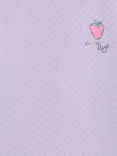 Image of miniklub Girls Purple Self Designed Top