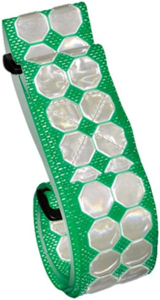 Cyalume 9-3012509G Cyflect PT Belt with Velcro Swatch, 1 Patch, 5.5' Length x 2" Width, Green