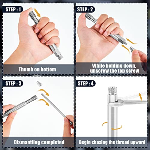 image for Tallew 14 mm Back Tap Spark Plug Thread Repair Tool M14x1.25 Limited A
