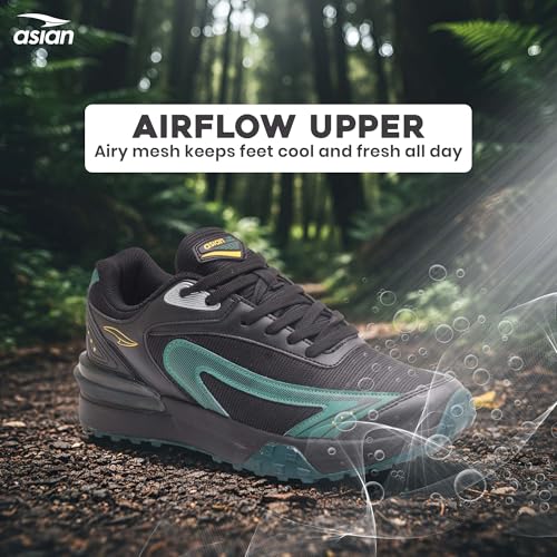 Image of ASIAN Powerkick-04 Men's Sneakers | Lightweight Sports Shoes with Cushioned Sole, Trendy Casual Sneakers for Gym, Running, Walking