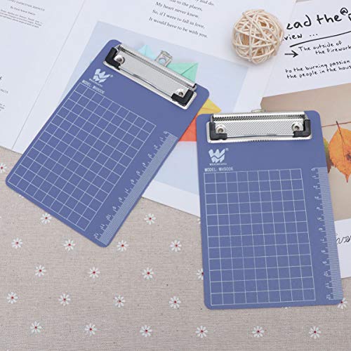 NUOBESTY 3 pranchetas de plástico para escrever, quadro de clipe, pedido de menu para escrever uso A