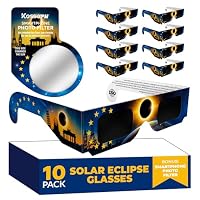 Kesseph – Kesseph Sonnenfinsternis-Brillen 2026 (10er-Pack) – CE- & IS