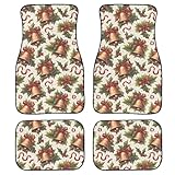 Universelle Passform: vordere Matte 68 x 44 cm; hintere Matte 33,2 x 43,7 cm. Passend für die meisten Autos, Limousinen, Waggons, Vans, Coupés, SUVs