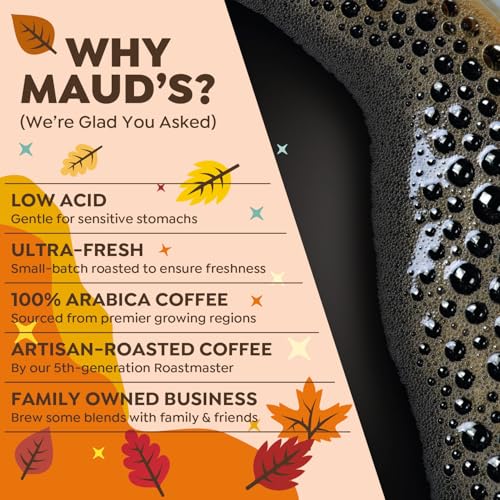 Image of Maud's Fall Flavored Coffee Pods Variety Pack, 42ct, 6 Assorted Flavors