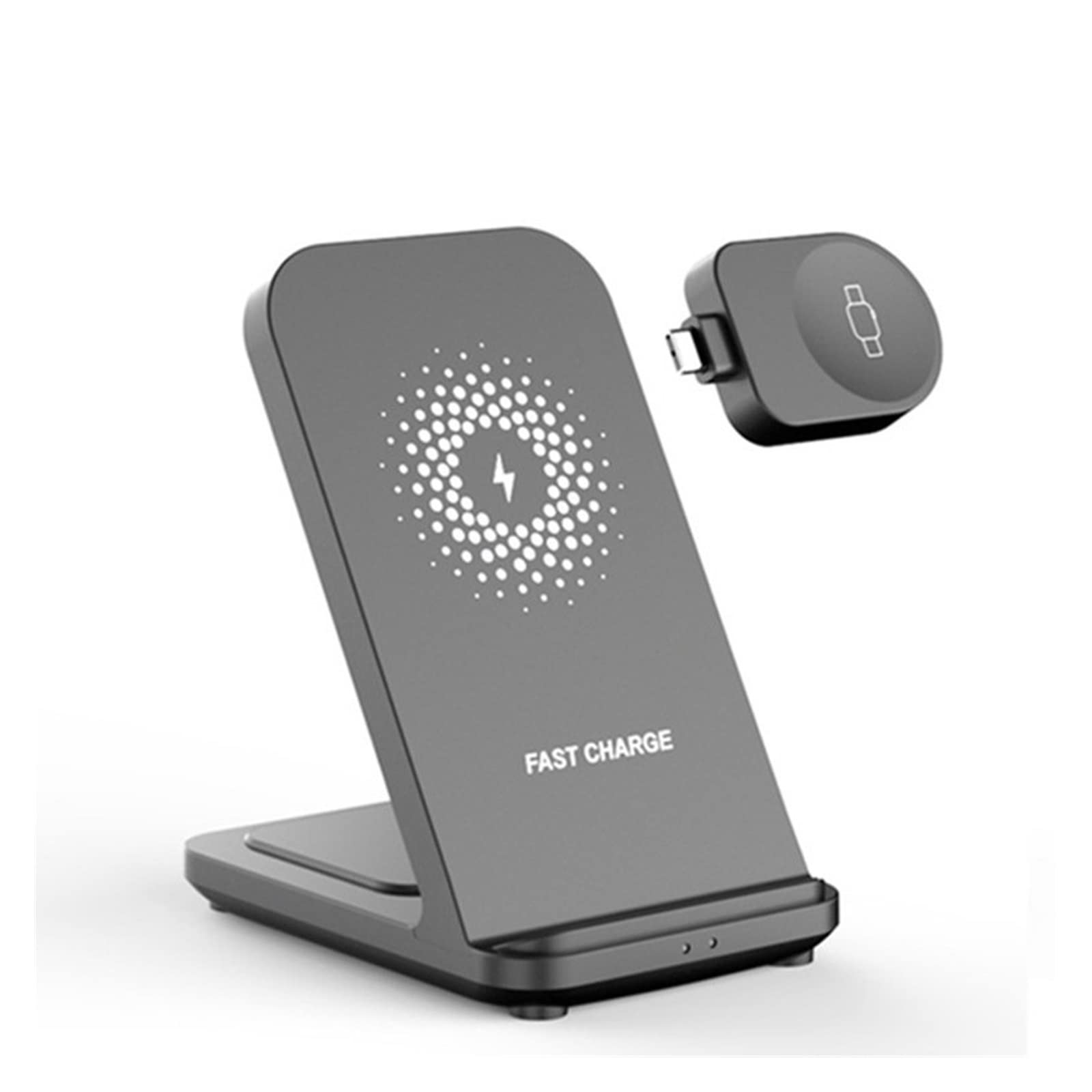 Bezprzewodowa ładowarka 30 W 3 w 1 Stojak do szybkiego ładowania stacji dokującej Oglądaj słuchawki,Uniwersalna kompatybilność(X20 Watch detachable)