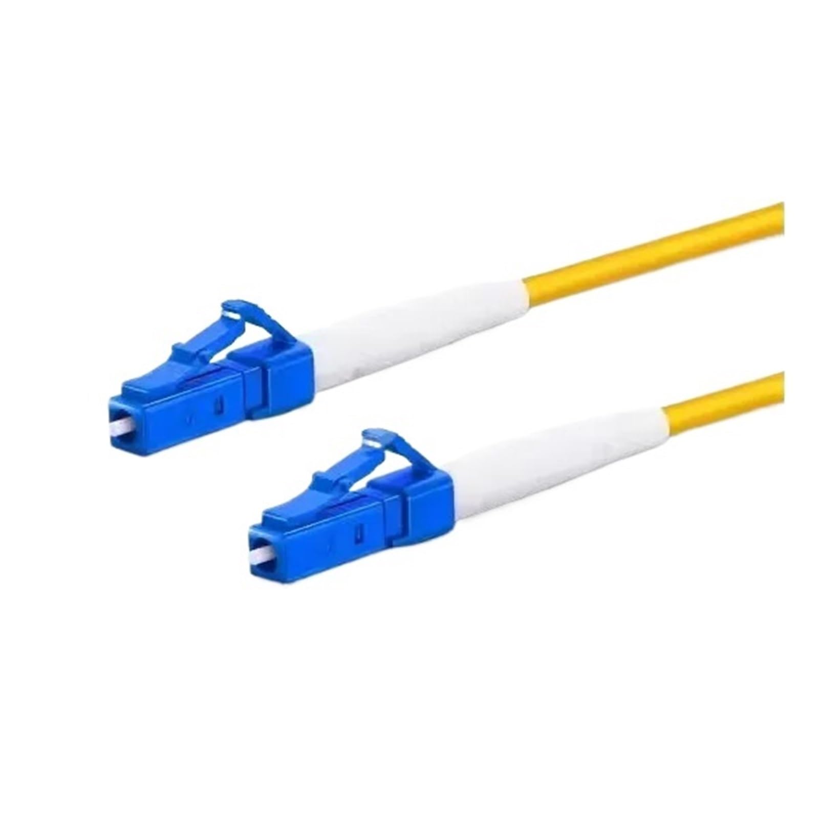 10PCS LC UPC Simplex 3.0/2.0mm PVC Single Mode Cavo Jumper Fibra Patch Cord Fibra Ottica Patch Card(5m)