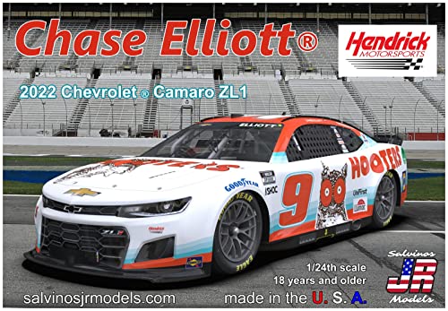 Salvinos JR Models 1/24 Scale 2022 Chase Elliott Model Kit miniatura 2