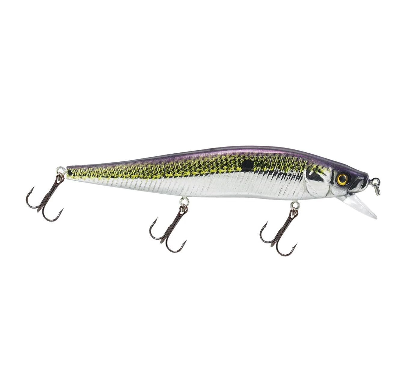 Luck E Strike STX Jerkbait, 4.5 Inch Suspending Hydrodynamic Fishing Lure, Made in The USA