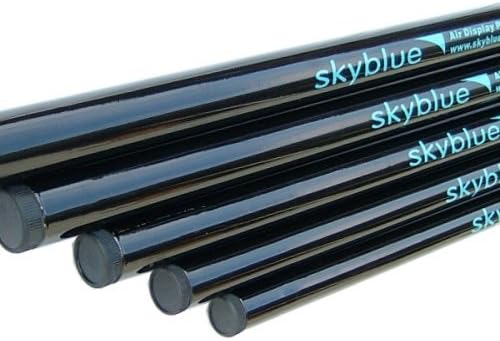 5m Telescopic Pole with Ground Spike ideal for flags,windsocks, camping and festivals