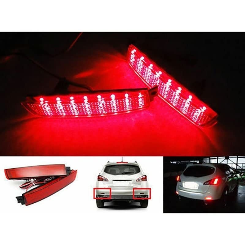 Luces traseras de coche Nissan Juke Murano evitan multas por reflector roto 5