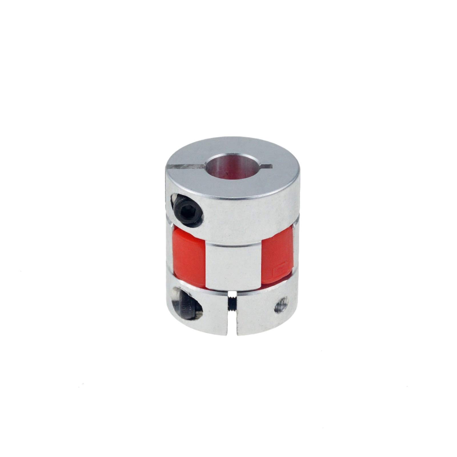 BREAKA Acoplamientos Flexibles de Ciruela de 4 Piezas, tamaño 8 * 10 mm, diámetro Exterior 25 mm, Longitud 30 mm, utilizados principalmente for conectar Motores, Motores Paso a Paso, etc.