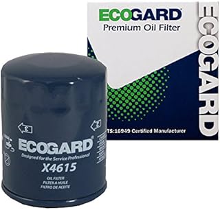 ECOGARD X4615 Premium Spin-On Engine Oil Filter for Conventional Oil Fits Subaru Forester 2.5L 2004-2020, Outback 2.5L 2005-2020, Crosstrek 2.0L 2016-2020, Impreza 2.0L 2004-2020