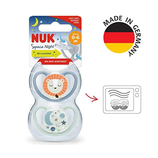 NUK Space Schnuller | Schnuller mit extra Belüftung – Bild 9