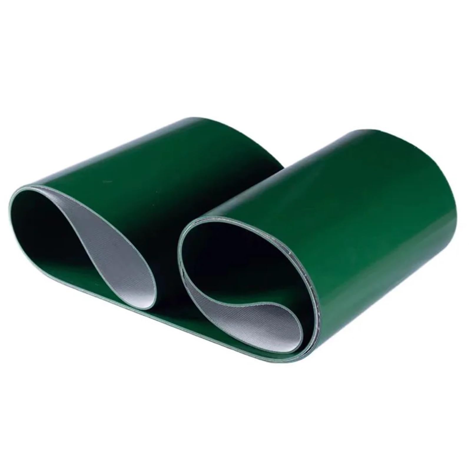 Cinta transportadora de escritorio verde resistente de 1 a 5 m de ancho, 100 m de largo, material de PVC, ideal para uso industrial, 600-1050 m de grosor, 1 unidad.