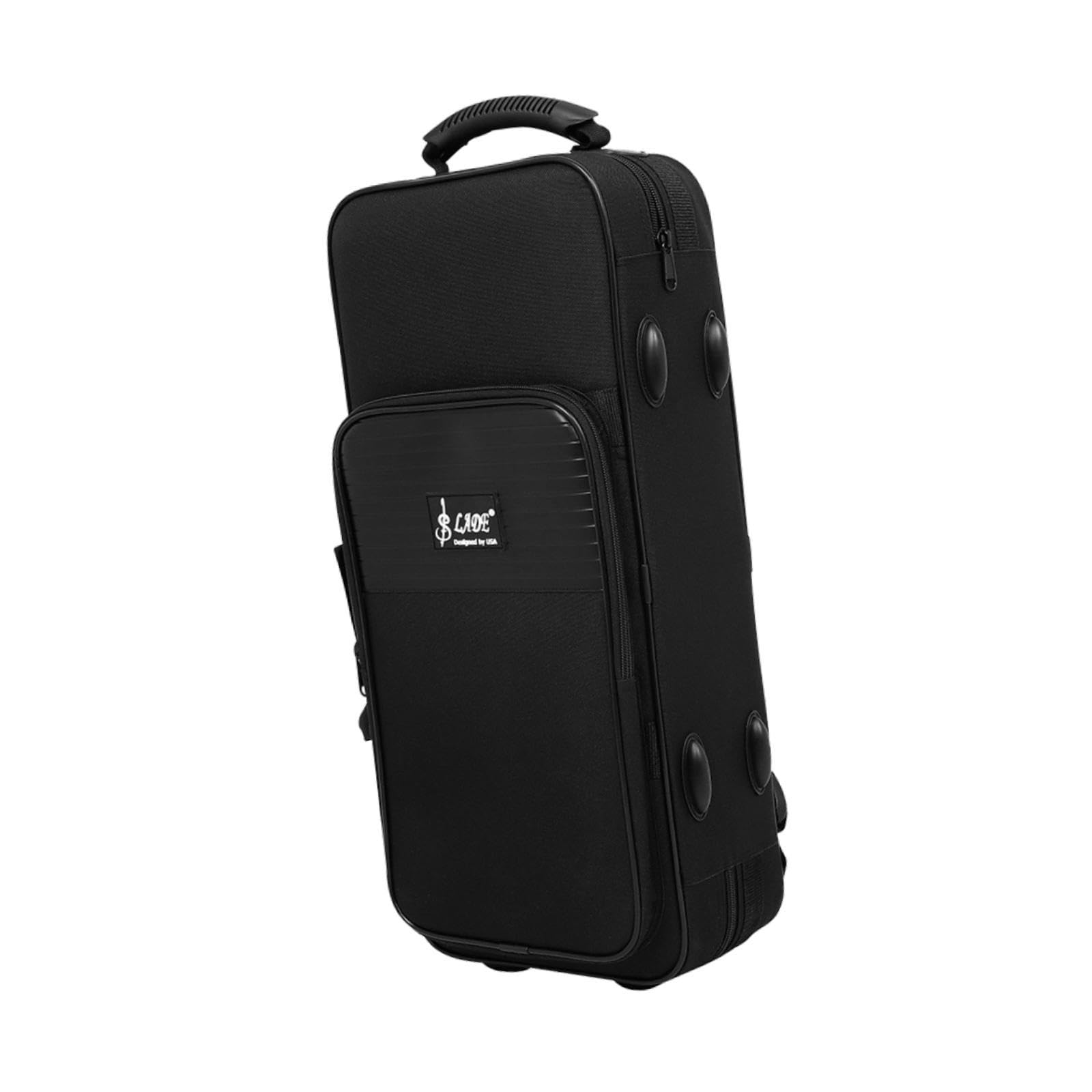 Borsa a tracolla per tromba, tracolla regolabile, zaino per tromba, borsa per strumenti musicali, per concerti, spettacoli all'aperto