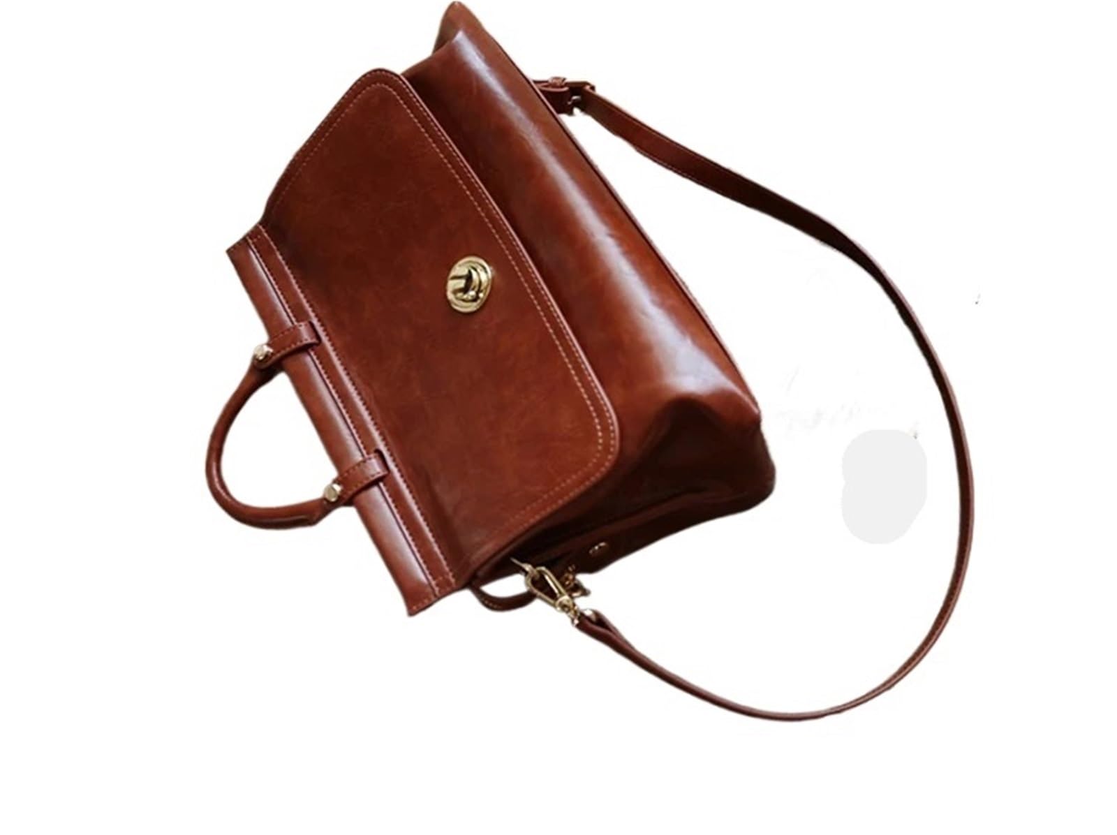 Bolso de mujer Bolsos mensajero for hombro cuero retro