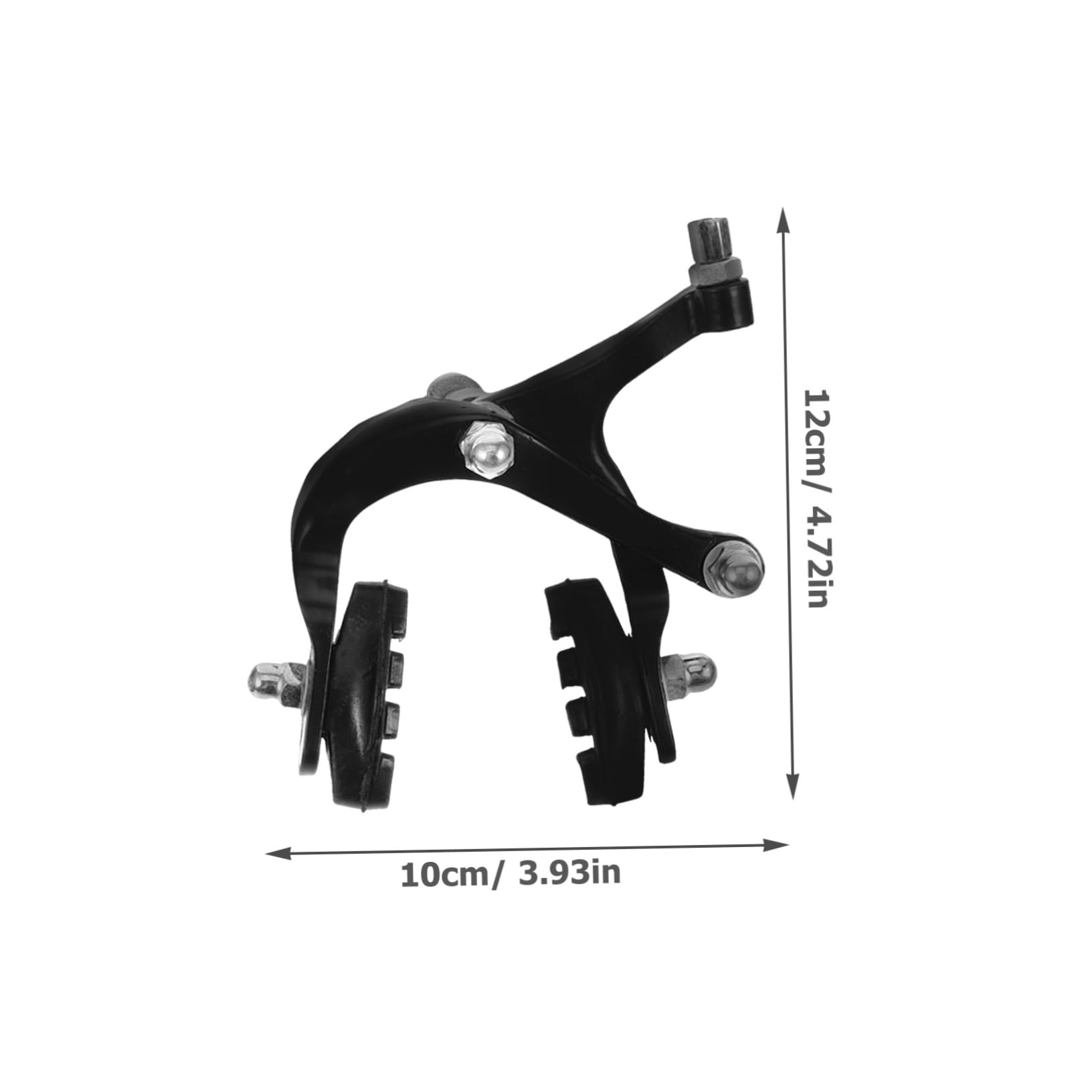 Happyyami Small Brake Calipers for Bicycles Aluminum Alloy Bike Brake Blocks Quiet Installation and Easy Use