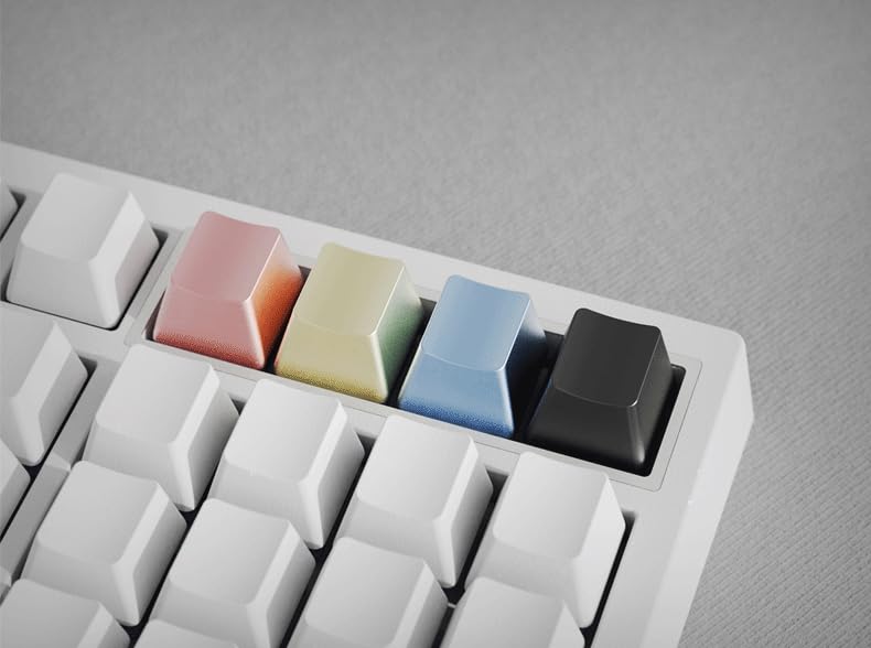 Touche en alliage d'aluminium avec diffuseur de parfum rose pour clavier