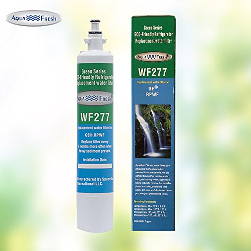 Aqua Fresh Wf277 Replacement Rpwf Refrigerator Water Filter For Ge Rpwf (Not Rpwfe), Wsg-4, Rwf1063, Dwf-36, Mpf15350, Pye22Kskbss, Gfe28Hshss, Pfe29Psdass, Pfe29Psdcss, Cfe28Tshss (1 Pack) #TOP2
