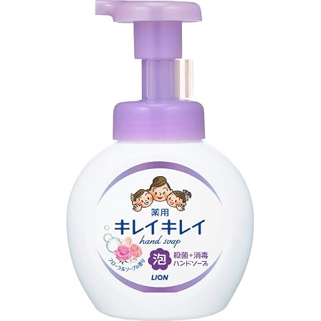 Amazon Co Jp キレイキレイ 薬用泡ハンドソープ フローラルソープの香り 本体ポンプ 250ml ビューティー
