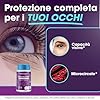 CISBANI PHARMA Luteina e Zeaxantina ad Alto Dosaggio, Integratore Occhi Vista Antiossidante da 800mg (Scorta per 6 mesi) con Mirtillo Nero e Rosso, Zinco, Vitamine A, B2, E - Zeaxalutein 180 Compresse
