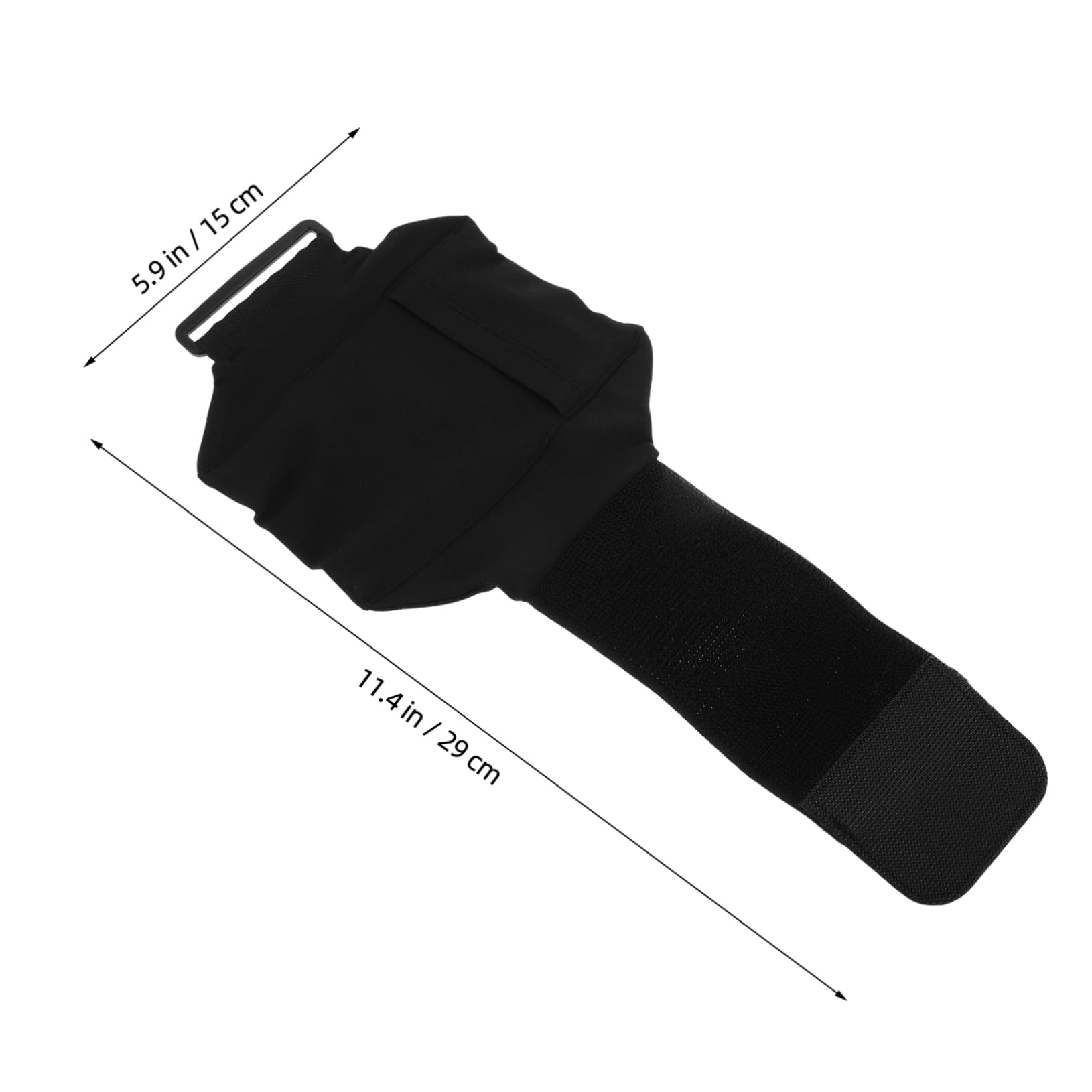 BESTonZON Running Phone Holder Band Adjustable Leg Phone Bag for Travel Gym Hiking Easy Storage