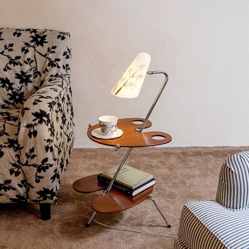 Lámpara de pie Shower Head con mesa, luz focalizada de lectura para un dormitorio moderno 2