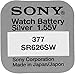 Produktbild Sony 377 SR626SW SB-AW Knopfzelle/Uhrenbatterie (Silberoxid, 1,55 V), 1 Stück