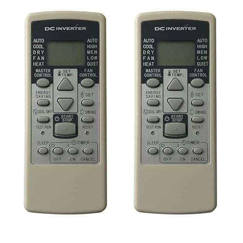 GatherTOOL 2 Piezas de Repuesto de AR-RCD1C de Control Remoto for Aire Acondicionado Fujitsu AR-RCE1C AR-RCC2J AR-RCG2J GSA35LKC AR-RCD1E AR-RCE1E Cover